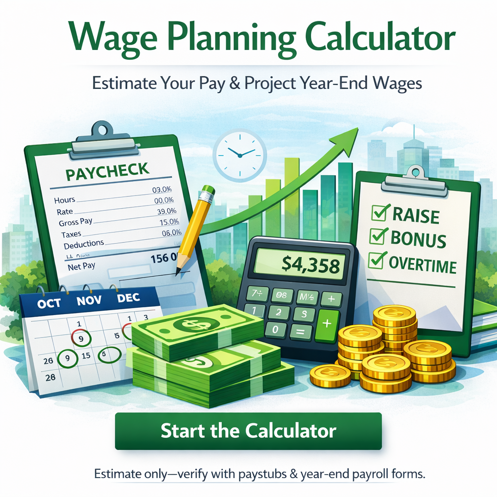 Wage Planning Calculator